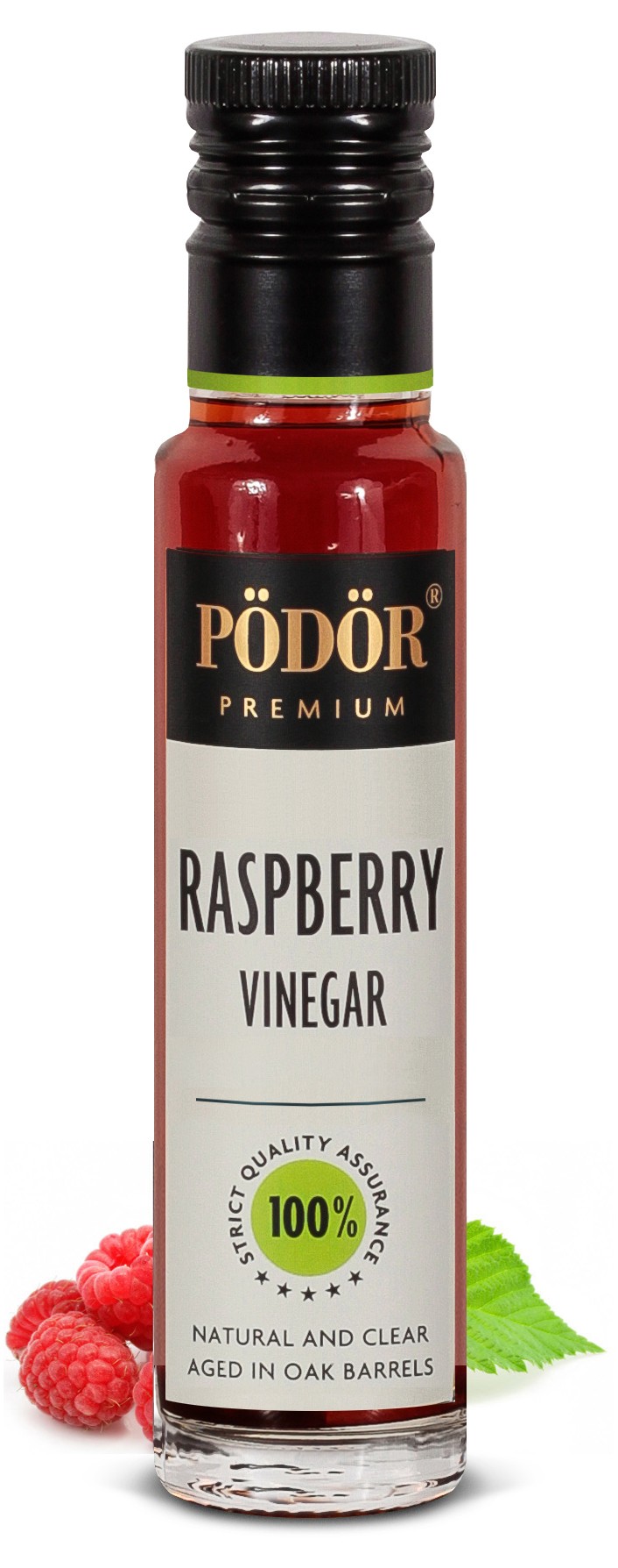 Raspberry vinegar Pödör premium oils and vinegars