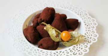 Chocolate truffle apricot seed oil recipe