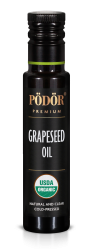 Organic grape seed oil