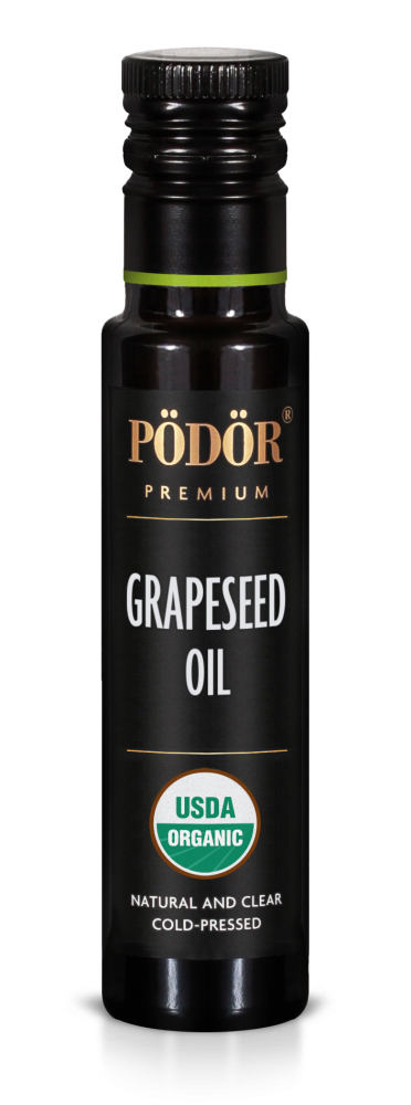 Organic grape seed oil, cold-pressed