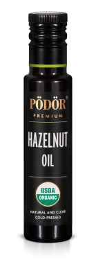 Organic hazelnut oil