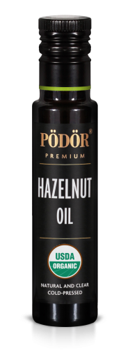 Organic hazelnut oil, cold-pressed Organic hazelnut oil, cold-pressed