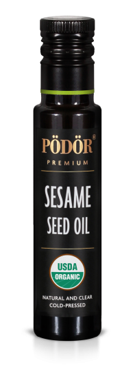 Organic sesame oil, cold-pressed