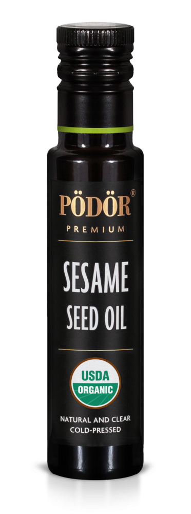 Organic sesame oil, cold-pressed