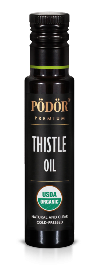 Organic milk thistle oil, cold-pressed Organic milk thistle oil, cold-pressed