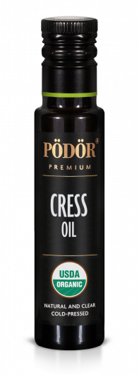 Organic cress oil