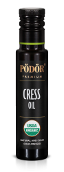 Organic cress oil