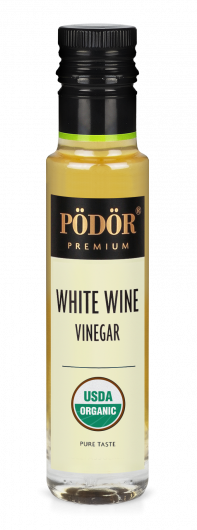 Organic white wine vinegar