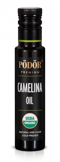 Organic camelina oil