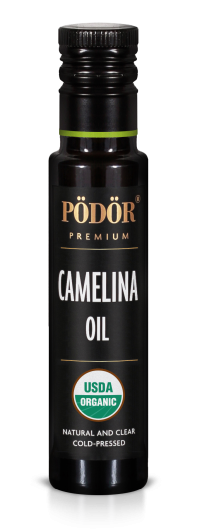 Organic camelina oil, cold-pressed