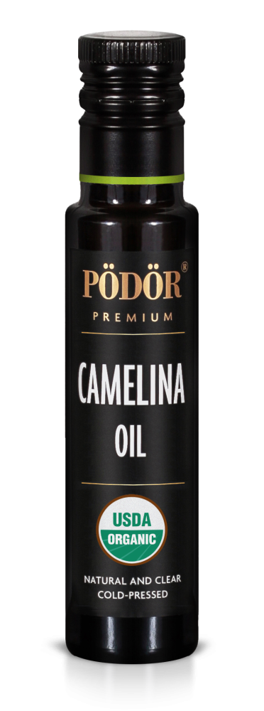 Organic camelina oil, cold-pressed