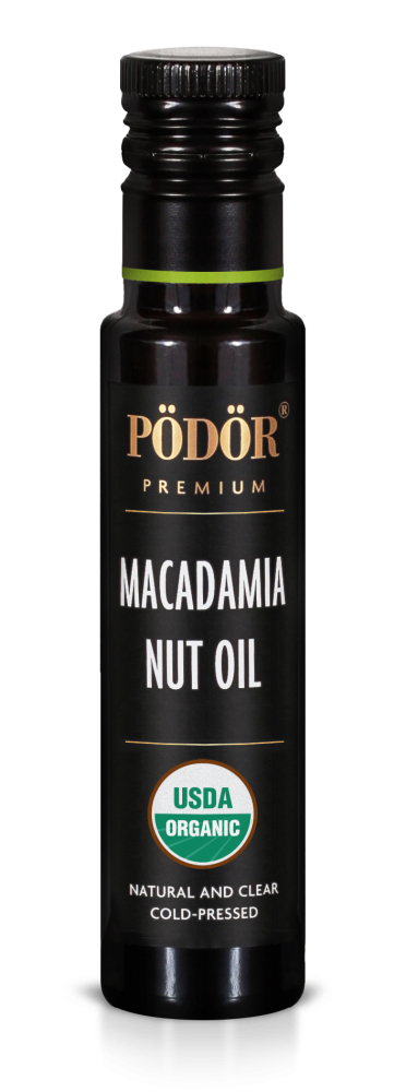 Organic macadamia nut oil, cold-pressed