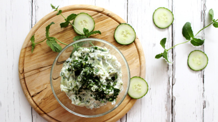 Cucumber raita recipe