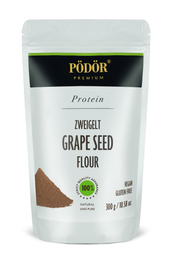 Zweigelt grape seed flour - partially deoiled