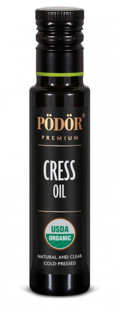 Organic cress oil, cold-pressed_1