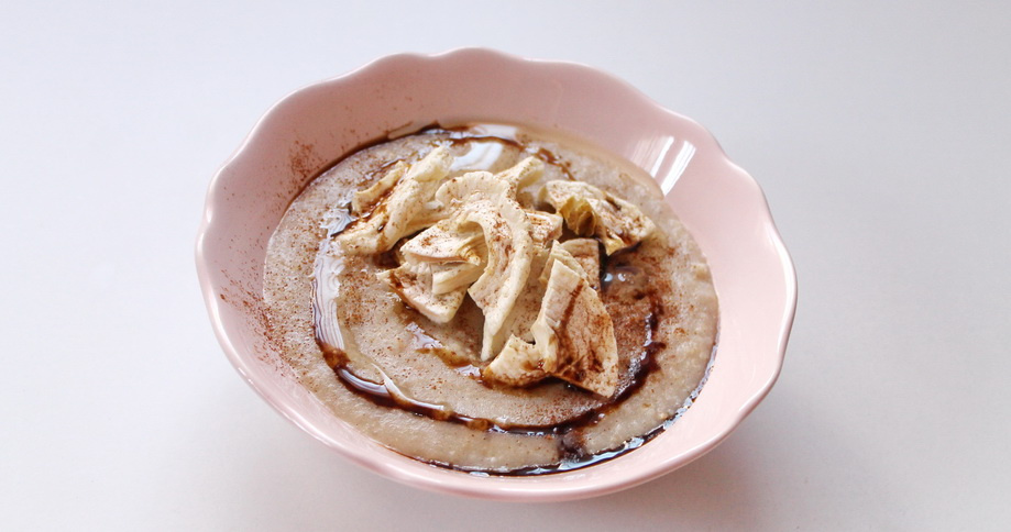 Millet porridge recipe with argan oil
