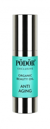Organic anti-aging beauty oil