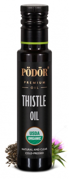 Organic milk thistle oil, cold-pressed_1