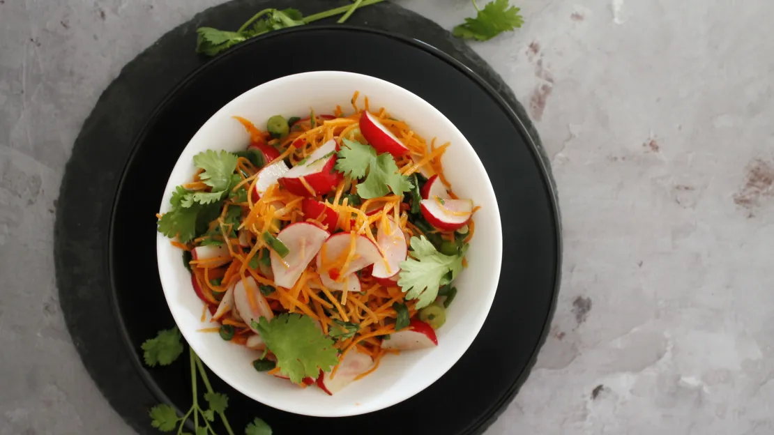 Thai carrot salad recipe
