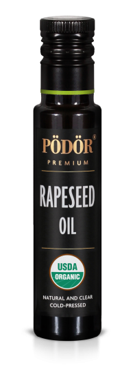 Organic rapeseed oil, cold-pressed