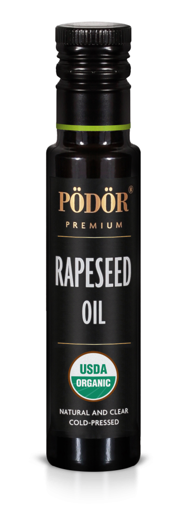 Organic rapeseed oil, cold-pressed