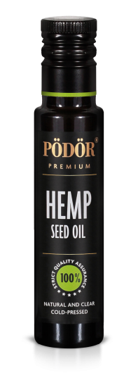 Hemp seed oil, cold-pressed