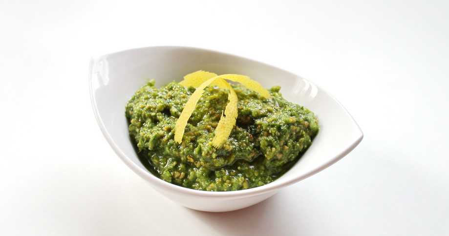 Wild garlic pesto