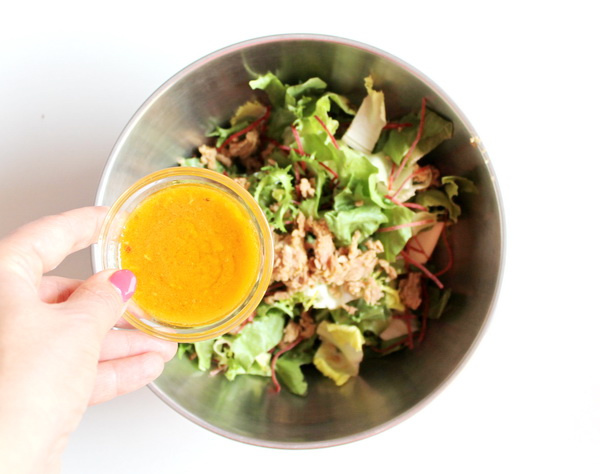 Tuna Salad With Watercress Oil Recipe P d r Premium Oils And Vinegars