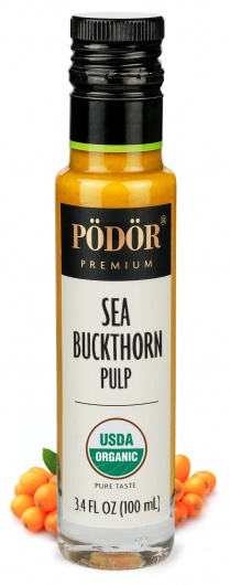 Organic sea buckthorn pulp