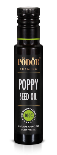 Poppy seed oil, cold-pressed