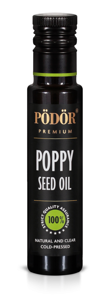 Poppy seed oil, cold-pressed