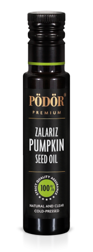 Pumpkin seed oil, zalariz, cold-pressed