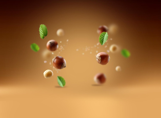 Hazelnut oil from piedmont hazelnuts